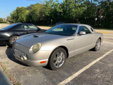 2004 Ford Thunderbird for sale at JMAC IMPORT AND EXPORT STORAGE WAREHOUSE in Bloomfield NJ