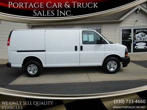 2019 Chevrolet Express for sale at Portage Car & Truck Sales Inc. in Akron OH