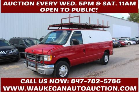 2002 Ford E-Series Cargo for sale at Waukegan Auto Auction in Waukegan IL