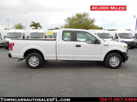 2018 Ford F-150 for sale at Town Cars Auto Sales in West Palm Beach FL