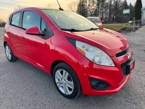 2013 Chevrolet Spark for sale at FUSION AUTO SALES in Spencerport NY