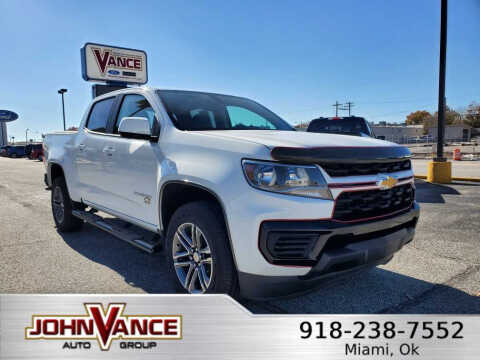 2021 Chevrolet Colorado for sale at Vance Fleet Services in Guthrie OK