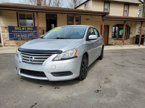 2015 Nissan Sentra for sale at BIG #1 INC in Brownstown MI