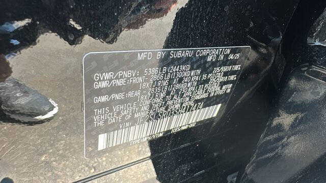 2025 Subaru Forester Limited Hybrid