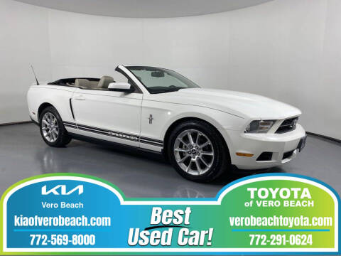 2010 Ford Mustang for sale at PHIL SMITH AUTOMOTIVE GROUP - Toyota Kia of Vero Beach in Vero Beach FL