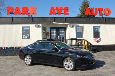 2014 Chevrolet Impala for sale at Park Ave Auto Inc. in Worcester MA