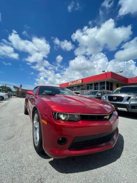 2014 Chevrolet Camaro for sale at Modern Auto Sales in Hollywood FL