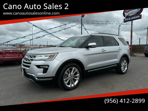 2018 Ford Explorer for sale at Cano Auto Sales 2 in Harlingen TX