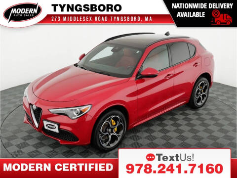 2021 Alfa Romeo Stelvio for sale at Modern Auto Sales in Tyngsboro MA