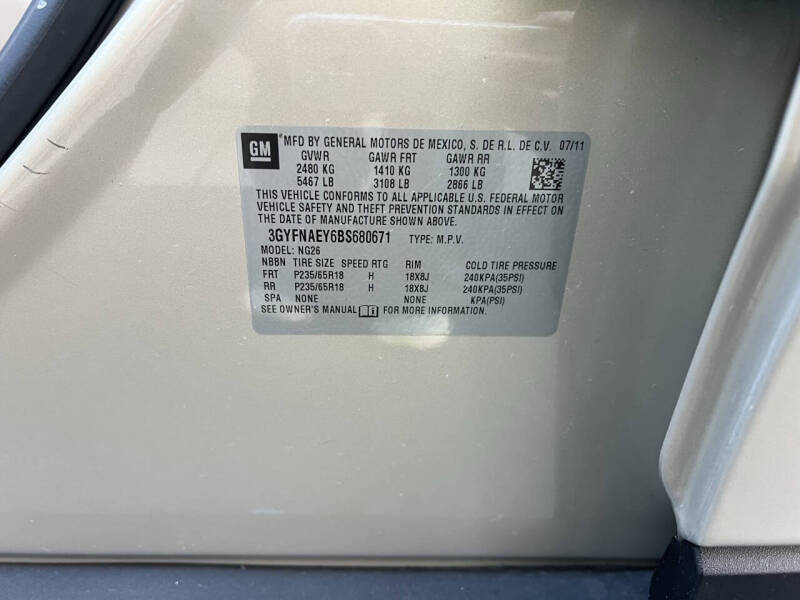 2011 Cadillac SRX Luxury Collection