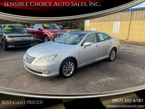 2012 Lexus ES 350 for sale at Sensible Choice Auto Sales, Inc. in Longwood FL