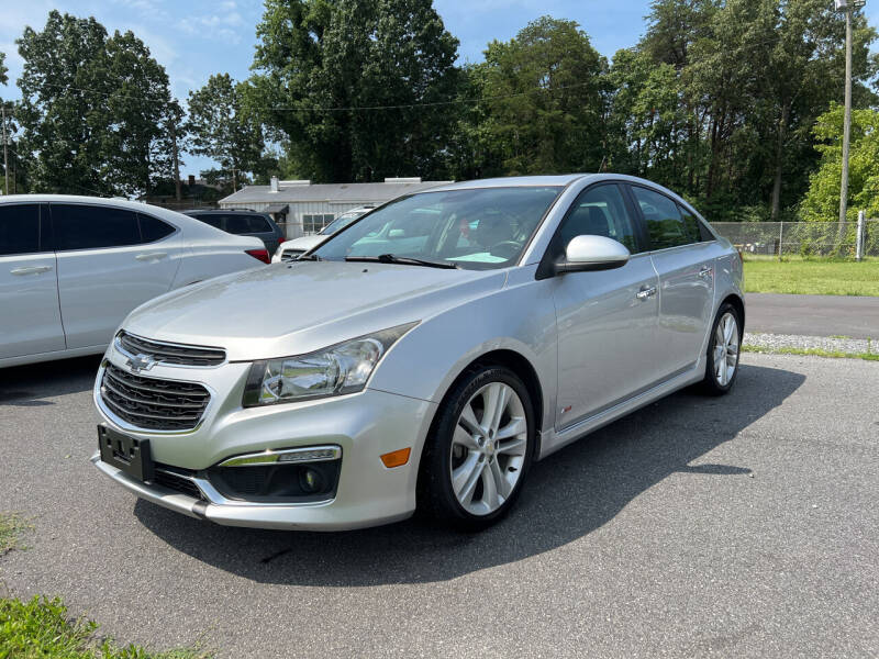 2015 Chevrolet Cruze for sale at Noble Auto in Hickory NC