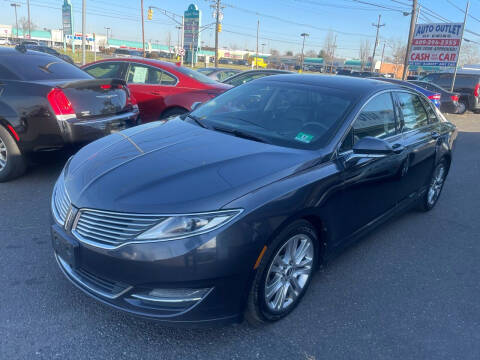 2014 Lincoln MKZ for sale at Auto Outlet of Ewing in Ewing NJ