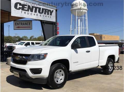 2019 Chevrolet Colorado for sale at CENTURY TRUCKS & VANS in Grand Prairie TX