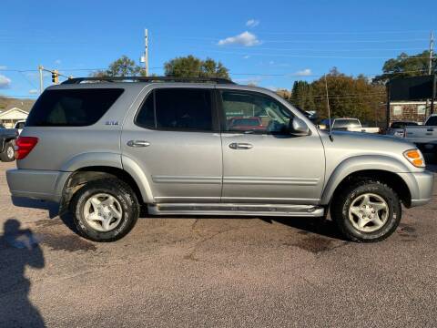 2001 Toyota Sequoia for sale at RIVERSIDE AUTO SALES in Sioux City IA
