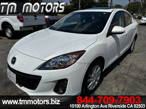 2013 Mazda MAZDA3 for sale at TM Motors in Riverside CA