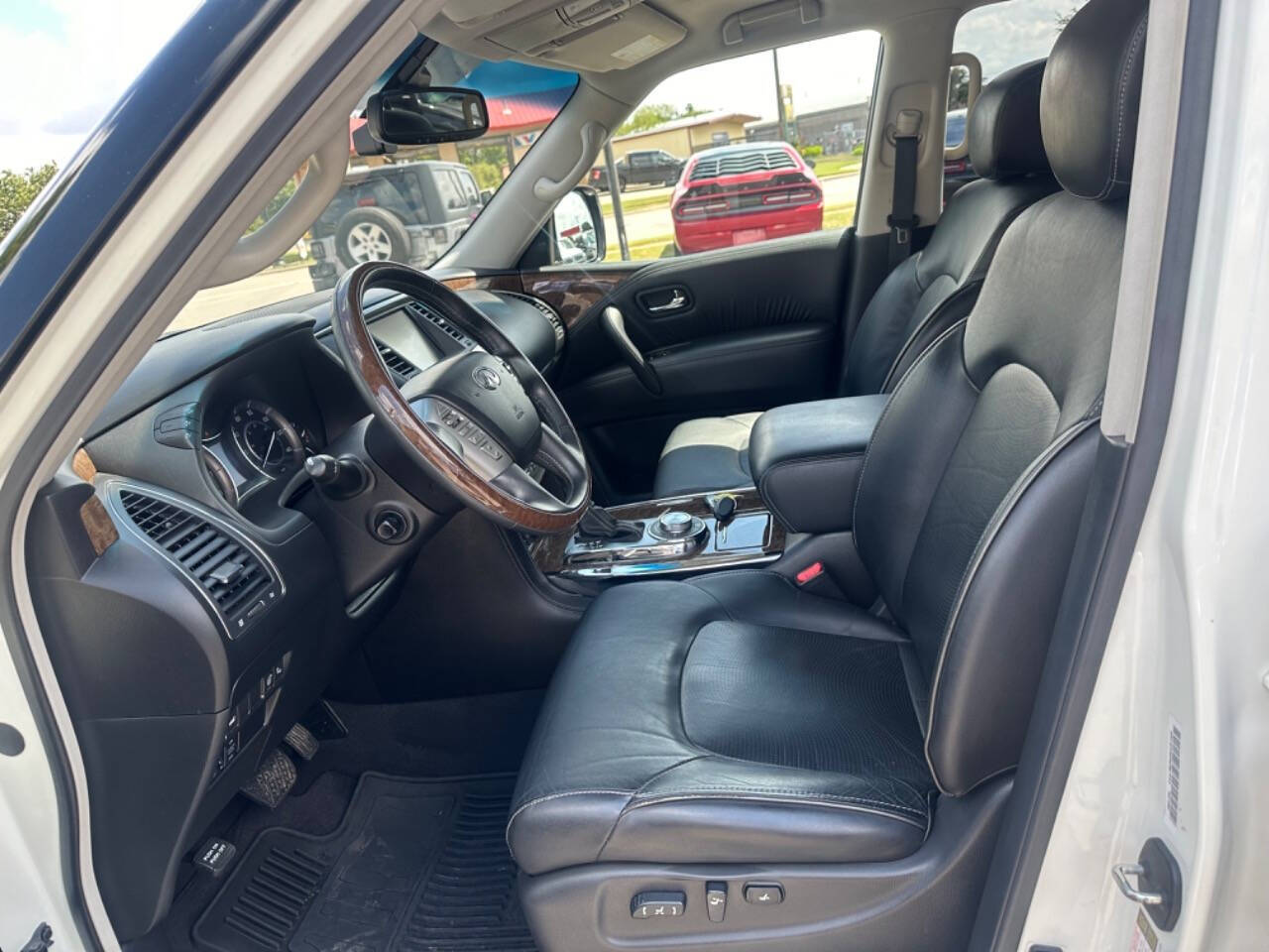 2015 INFINITI QX80 for sale at Auto Haven Frisco in Frisco, TX