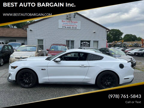 2017 Ford Mustang for sale at BEST AUTO BARGAIN inc. in Lowell MA