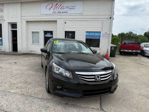 2012 Honda Accord for sale at Nile Auto Sales in Greensboro NC