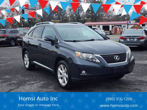 2010 Lexus RX 350 for sale at Homsi Auto Inc in Kannapolis NC