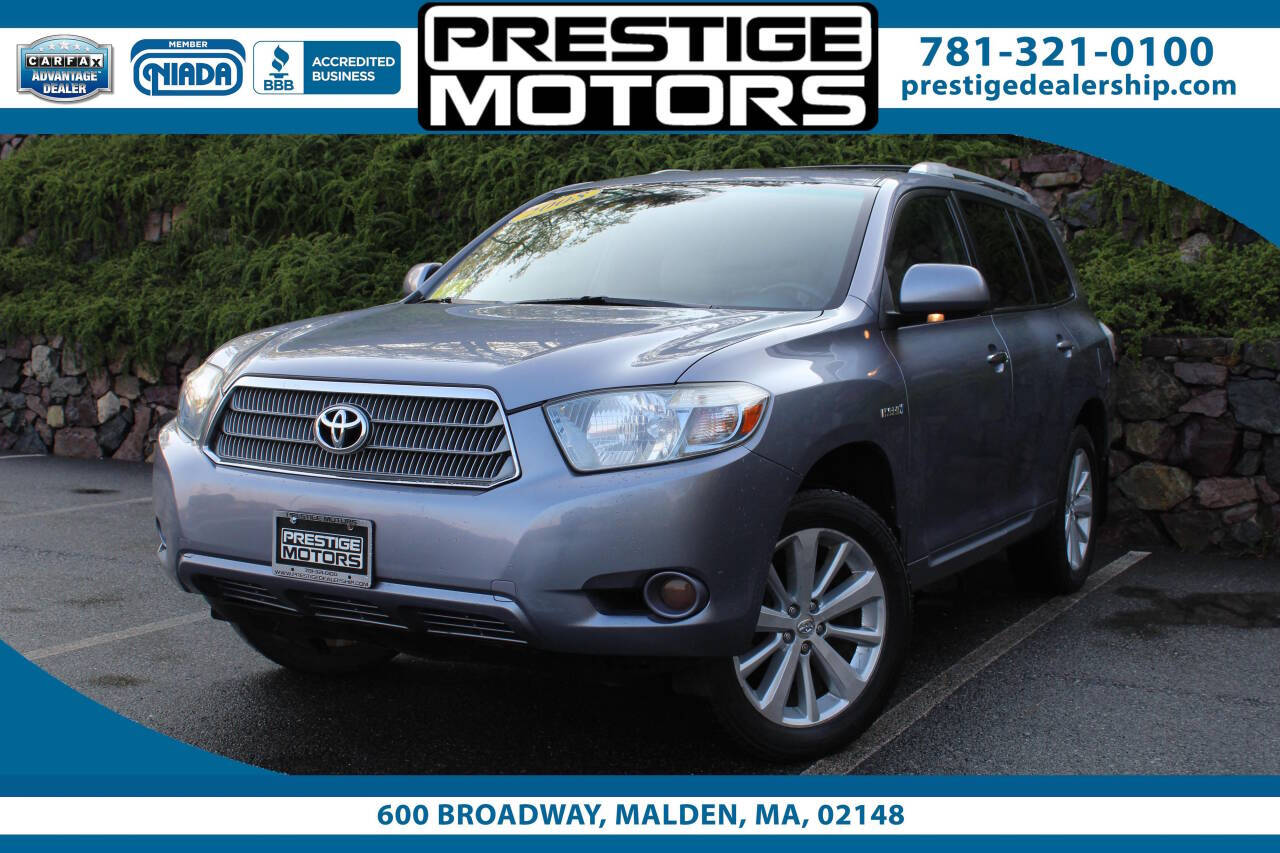 2008 Toyota Highlander Hybrid For Sale In Dedham, MA