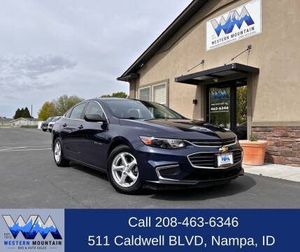 2016 Chevrolet Malibu for sale at Western Mountain Bus & Auto Sales in Nampa ID
