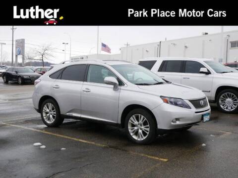 2010 Lexus RX 450h for sale at Park Place Motor Cars in Rochester MN