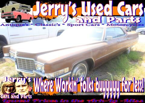 1969 Cadillac DeVille for sale at Jerry's Cars and Parts in West Monroe LA