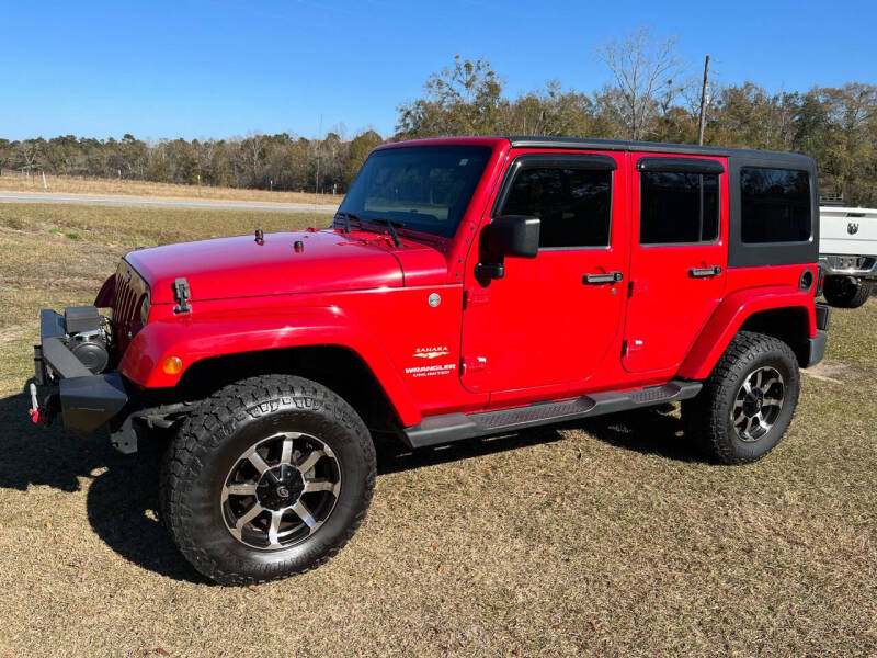 2012 Jeep Wrangler Unlimited for sale at Galloway Automotive & Equipment llc in Westville FL