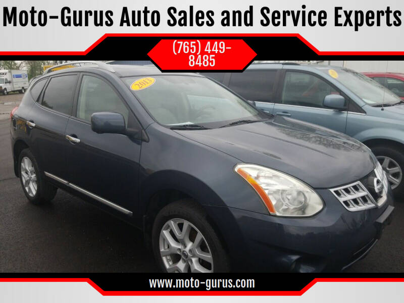 2013 Nissan Rogue for sale at Moto-Gurus Auto Sales and Service Experts in Lafayette IN
