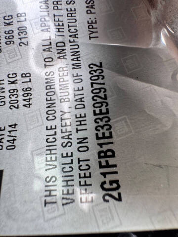 2014 Chevrolet Camaro LT