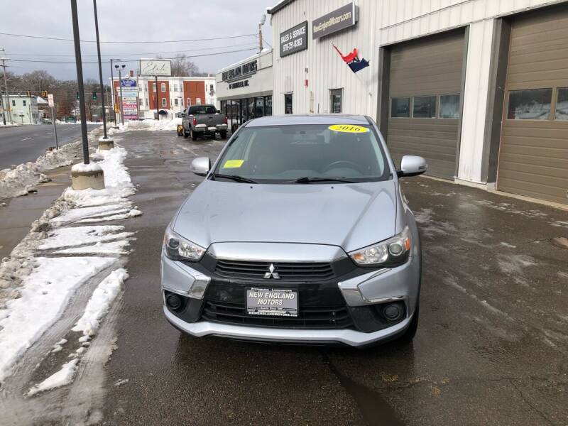 2016 Mitsubishi Outlander Sport for sale at New England Motors of Leominster, Inc in Leominster MA