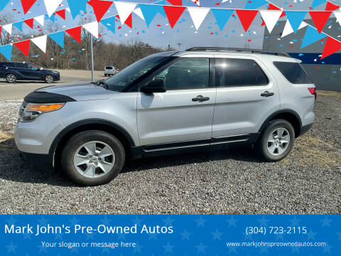 2013 Ford Explorer for sale at Mark John's Pre-Owned Autos in Weirton WV