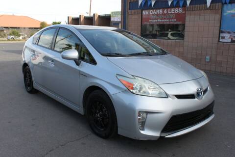 2015 Toyota Prius for sale at NV Cars 4 Less, Inc. in Las Vegas NV
