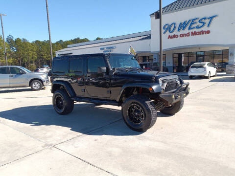 2012 Jeep Wrangler Unlimited for sale at 90 West Auto & Marine Inc in Mobile AL