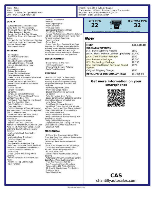 2014 BMW 2 Series M235i