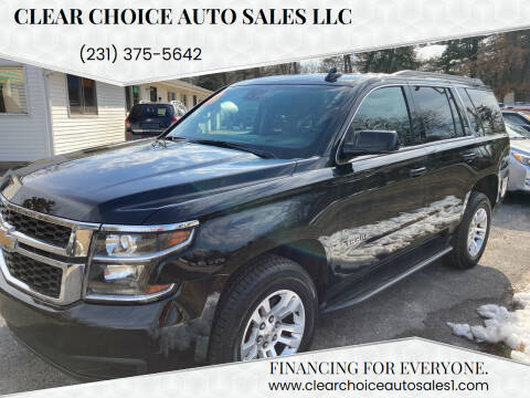 2016 Chevrolet Tahoe for sale at Clear Choice Auto Sales LLC in Twin Lake MI