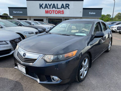 2012 Acura TSX for sale at KAYALAR MOTORS in Houston TX