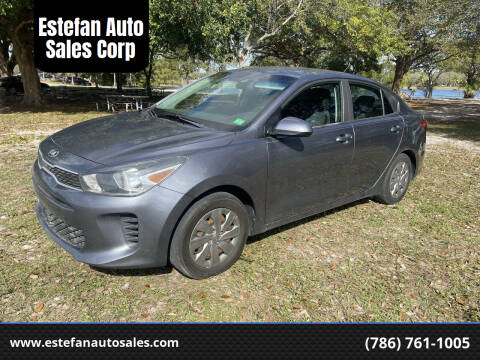 2020 Kia Rio for sale at Estefan Auto Sales Corp in Hialeah FL