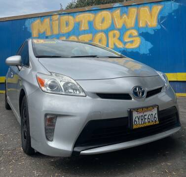 2013 Toyota Prius for sale at Midtown Motors in San Jose CA