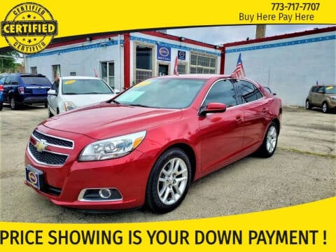 2013 Chevrolet Malibu for sale at AutoBank in Chicago IL