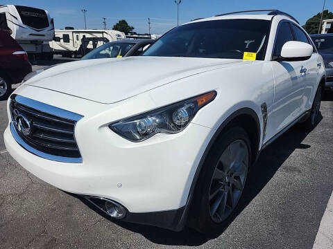 2013 Infiniti FX37 for sale at Mega Cars of Greenville in Greenville SC