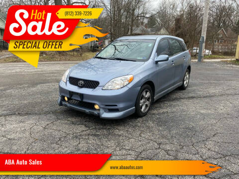 2004 Toyota Matrix for sale at ABA Auto Sales in Bloomington IN