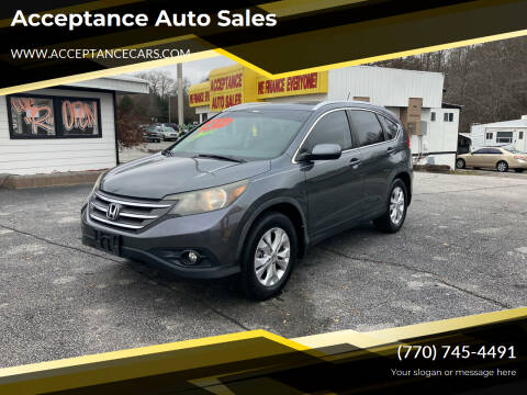 2013 Honda CR-V for sale at Acceptance Auto Sales in Lithia Springs GA