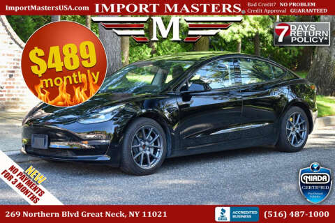 2022 Tesla Model 3 for sale at Import Masters in Great Neck NY