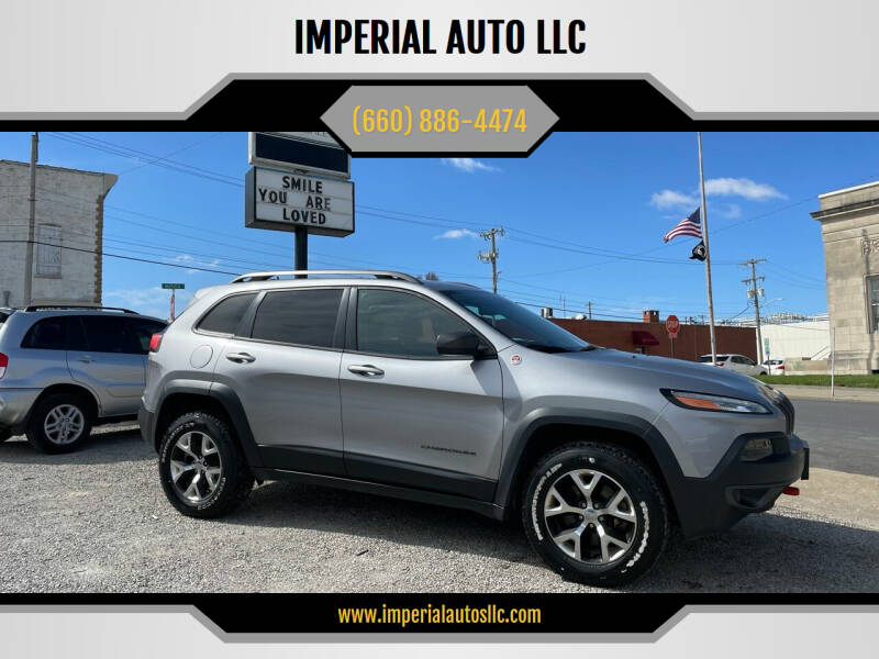2017 Jeep Cherokee for sale at IMPERIAL AUTO LLC in Marshall MO