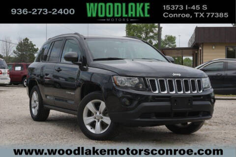 2016 Jeep Compass for sale at WOODLAKE MOTORS in Conroe TX