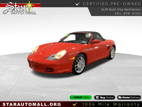 2003 Porsche Boxster for sale at STAR AUTO MALL 512 in Bethlehem PA