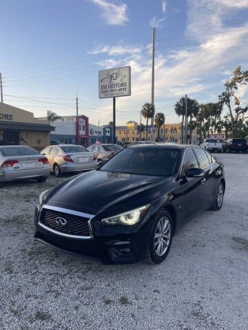 2018 Infiniti Q50 for sale at JNJ Motors in Eustis FL