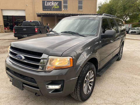 2016 Ford Expedition EL for sale at LUCKOR AUTO in San Antonio TX